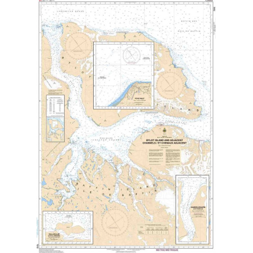 Service Hydrographique du Canada - 7212 - Bylot Island and Adjacent Channels