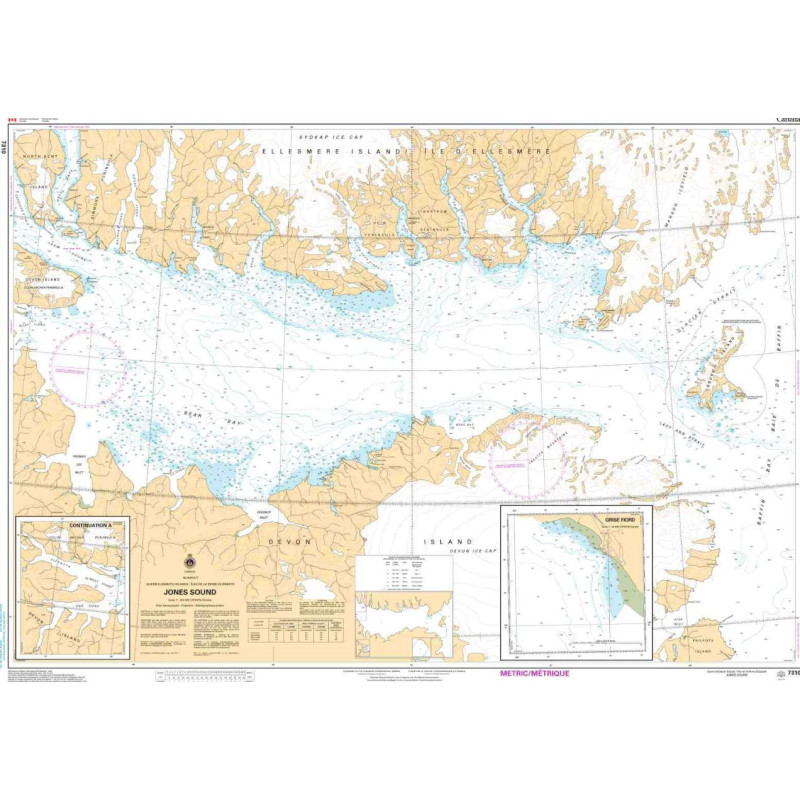 Service Hydrographique du Canada - 7310 - Jones Sound