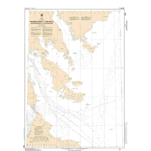 Service Hydrographique du Canada - 7404 - Frozen Strait, Lyon Inlet and Approaches/et les Approches