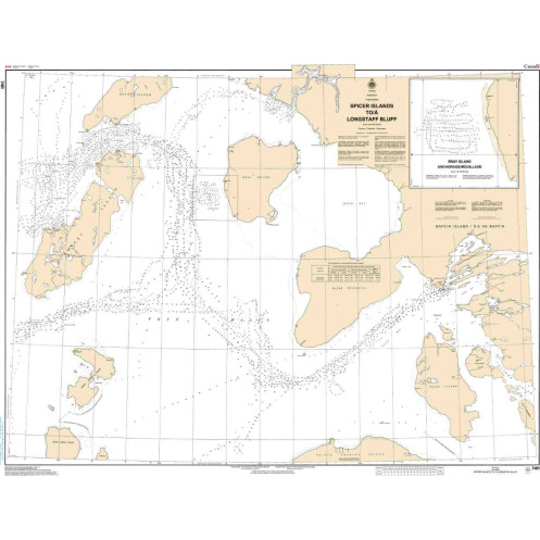 Service Hydrographique du Canada - 7411 - Spicer Islands to Longstaff Bluff Service Hydrographique du Canada - 7411 - Spicer Islands to Longstaff Bluff