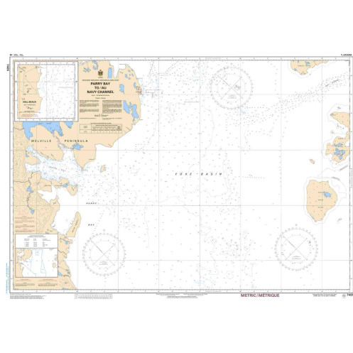 Service Hydrographique du Canada - 7485 - Parry Bay to/au Navy Channel