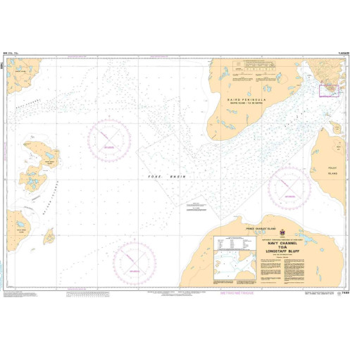 Service Hydrographique du Canada - 7489 - Navy Channel to/à Longstaff Bluff