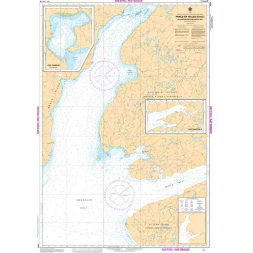 Service Hydrographique du Canada - 7521 - Prince of Wales Strait, Southern Portion/ Partie Sud Service Hydrographique du Canada - 7521 - Prince of Wales Strait, Southern Portion/ Partie Sud