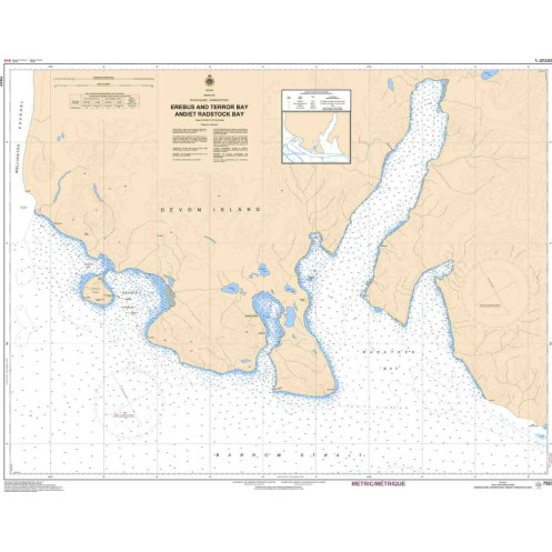 SHC - 7527 - nautical chart - Erebus and Terror Bay and/et Radstock Bay
