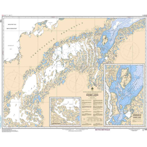 Service Hydrographique du Canada - 7608 - Eskimo Lakes