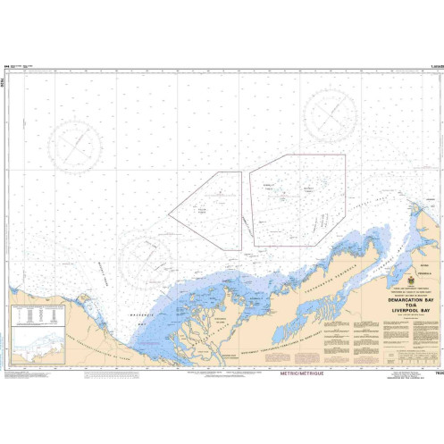 Service Hydrographique du Canada - 7620 - Demarcation Bay to/à Liverpool Bay Service Hydrographique du Canada - 7620 - Demarcation Bay to/à Liverpool Bay