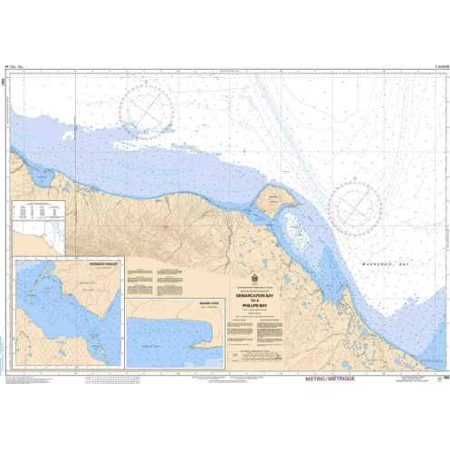 Service Hydrographique du Canada - 7661 - Demarcation Bay to/à Philips Bay