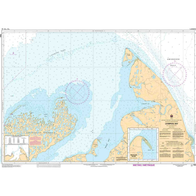 Service Hydrographique du Canada - 7664 - Liverpool Bay