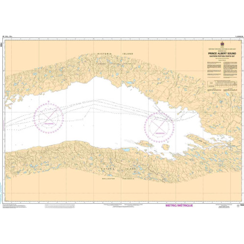 Service Hydrographique du Canada - 7669 - Prince Albert Sound Eastern Portion/Partie Est