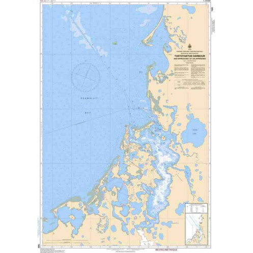Service Hydrographique du Canada - 7685 - Tuktoyaktuk Harbour and Approaches/et les approches