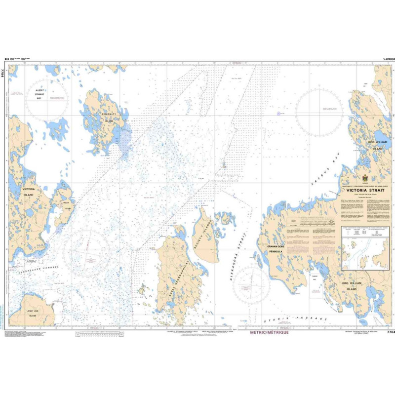 Service Hydrographique du Canada - 7784 - Victoria Strait