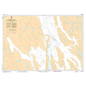 Service Hydrographique du Canada - 7792 - Bathurst Inlet - Central Portion