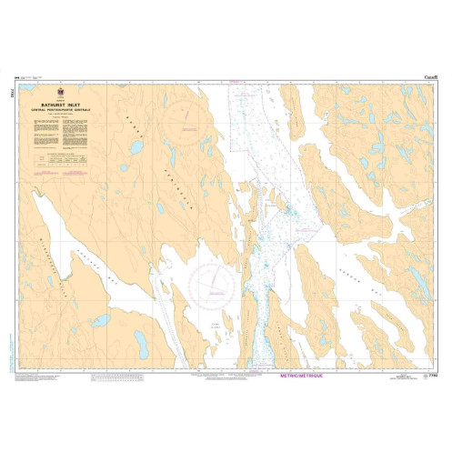 Service Hydrographique du Canada - 7792 - Bathurst Inlet - Central Portion Service Hydrographique du Canada - 7792 - Bathurst Inlet - Central Portion