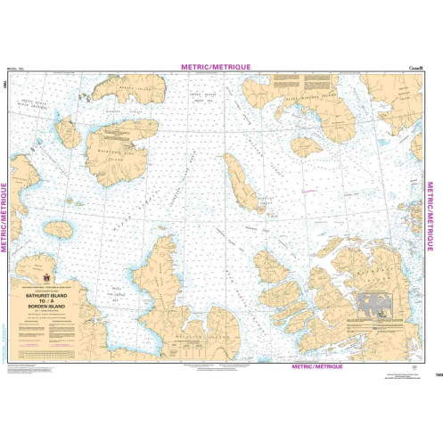 Service Hydrographique du Canada - 7951 - Bathurst Island to/à Borden Island Service Hydrographique du Canada - 7951 - Bathurst Island to/à Borden Island