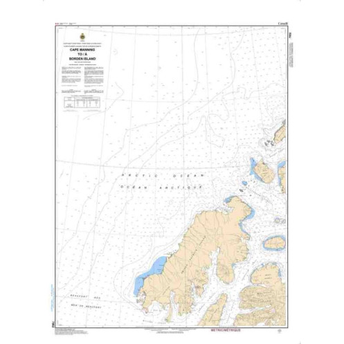 Service Hydrographique du Canada - 7952 - Cape Manning to/à Borden Island
