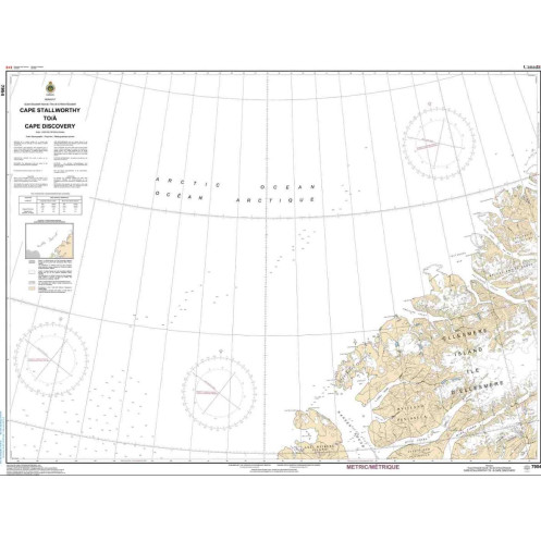 Service Hydrographique du Canada - 7954 - Cape Stallworthy to/à Cape Discovery