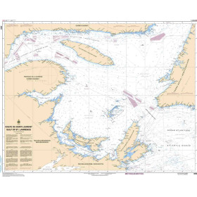 Service Hydrographique du Canada - 4002 - Golfe du Saint-Laurent / Gulf of St. Lawrence