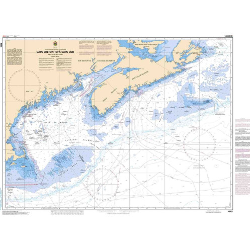 Service Hydrographique du Canada - 4003 - Cape Breton to / à Cape Cod Service Hydrographique du Canada - 4003 - Cape Breton to / à Cape Cod