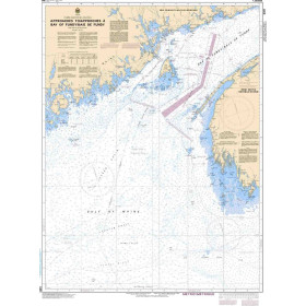 Service Hydrographique du Canada - 4011 - Approaches to / Approches à Bay of Fundy / Baie de Fundy