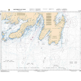 Service Hydrographique du Canada - 4016 - Saint-Pierre to / à St. John's