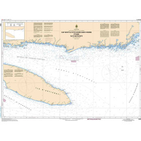 Service Hydrographique du Canada - 4025 - Cap Whittle à/to Havre Saint-Pierre et/and Île d'Anticosti