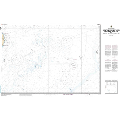 Service Hydrographique du Canada - 4049 - Grand Bank, Northern Portion / Grand Banc, Partie Nord to / à Flemish Pass / Passe Fla