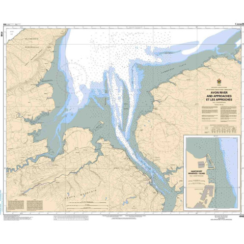Service Hydrographique du Canada - 4140 - Avon River and Approaches / et les approches