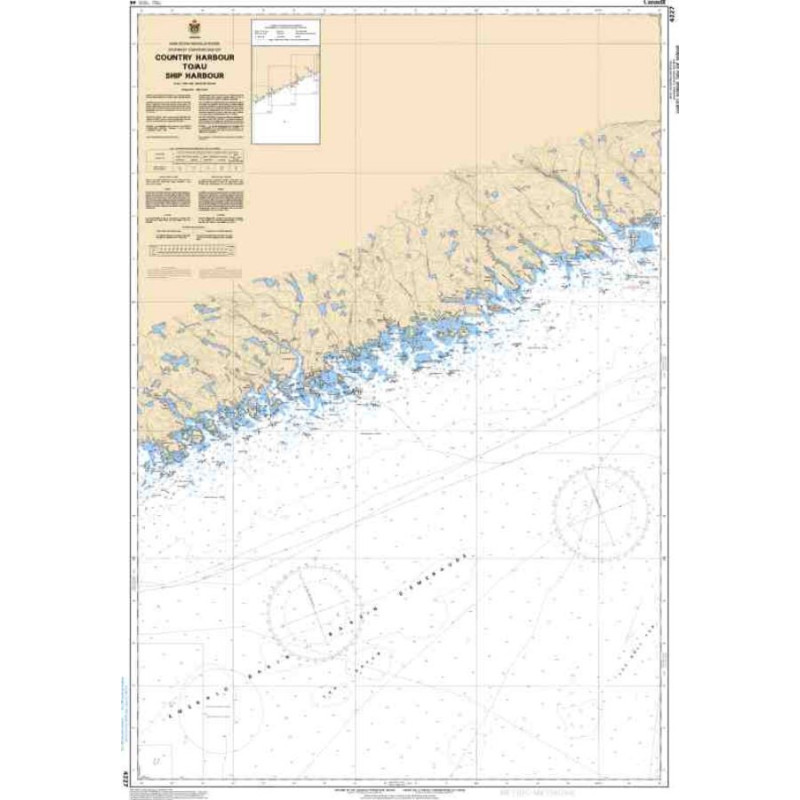 Service Hydrographique du Canada - 4227 - Country Harbour to / au Ship Harbour