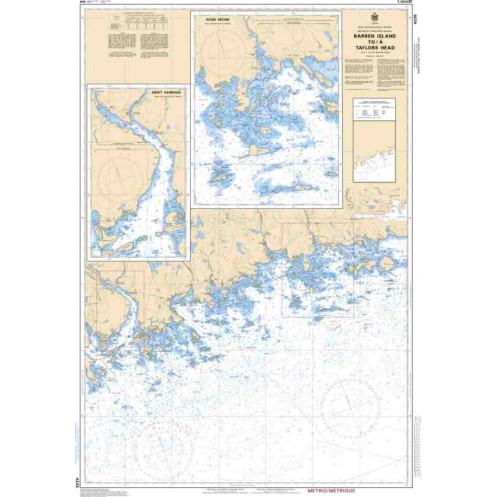 SHC - 4235 - nautical chart - Barren Island to / à Taylors Head