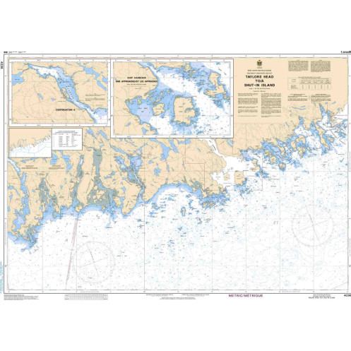 Service Hydrographique du Canada - 4236 - Taylors Head to / à Shut-in Island