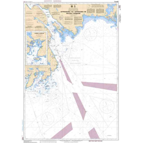 Service Hydrographique du Canada - 4237 - Approaches to / Approches de Halifax Harbour Service Hydrographique du Canada - 4237 - Approaches to / Approches de Halifax Harbour