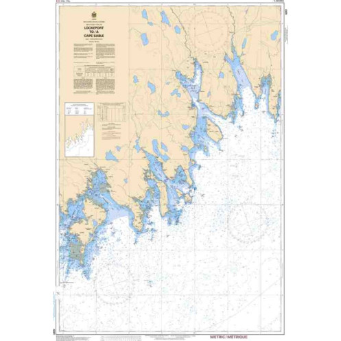 Service Hydrographique du Canada - 4241 - Lockeport to / à Cape Sable