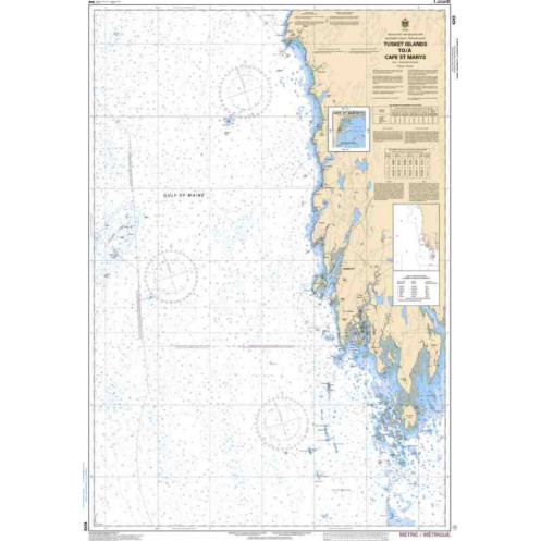 Service Hydrographique du Canada - 4243 - Tusket Islands to / à Cape St Marys