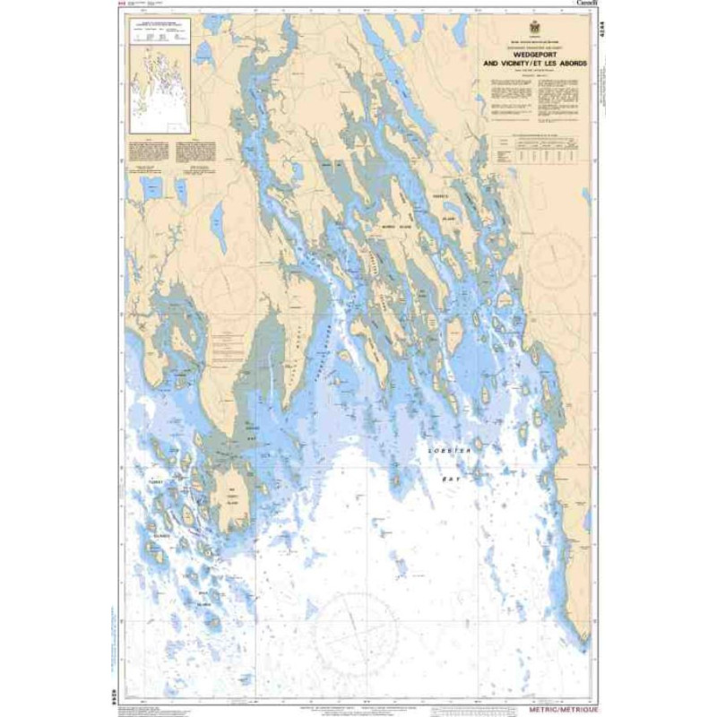 Service Hydrographique du Canada - 4244 - Wedgeport and Vicinity / et les abords