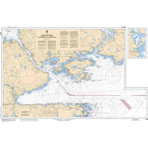 Service Hydrographique du Canada - 4335 - Strait of Canso and Approaches / et les approches Service Hydrographique du Canada - 4335 - Strait of Canso and Approaches / et les approches