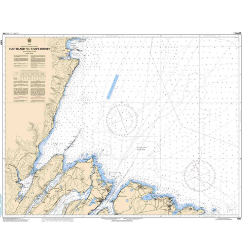 Service Hydrographique du Canada - 4367 - Flint Island to / à Cape Smokey Service Hydrographique du Canada - 4367 - Flint Island to / à Cape Smokey
