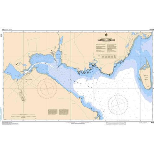 SHC - 4379 - nautical chart - Liverpool Harbor