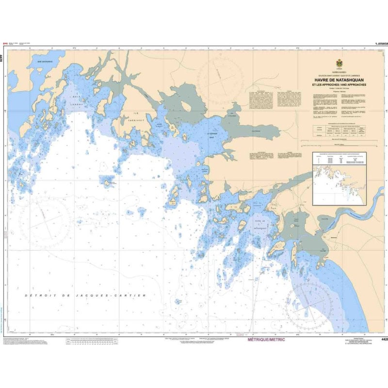 Service Hydrographique du Canada - 4428 - Havre de Natashquan et les approches/and Approaches