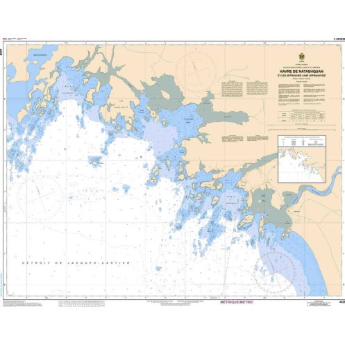 Service Hydrographique du Canada - 4428 - Havre de Natashquan et les approches/and Approaches