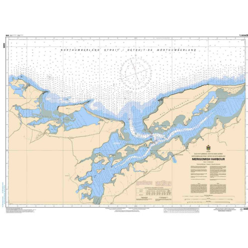 Service Hydrographique du Canada - 4445 - Merigomish Harbour