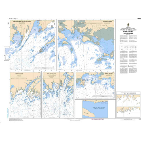 Service Hydrographique du Canada - 4452 - Havres et Mouillages - Harbours and Anchorages - Côte-Nord/North Shore Service Hydrographique du Canada - 4452 - Havres et Mouillages - Harbours and Anchorages - Côte-Nord/North Shore