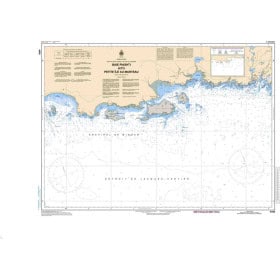 Service Hydrographique du Canada - 4456 - Baie Piashti à/to Petite Île au Marteau