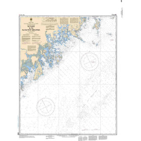 Service Hydrographique du Canada - 4469 - Île Plate à/to Île du Petit Mécatina