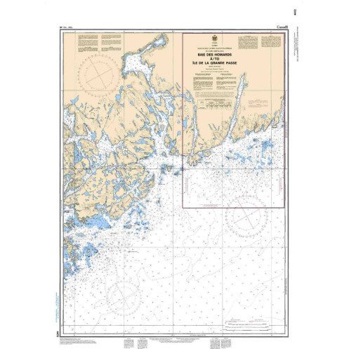 Service Hydrographique du Canada - 4472 - Baie des Homards à/to Île de la Grande Passe Service Hydrographique du Canada - 4472 - Baie des Homards à/to Île de la Grande Passe