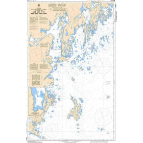 Service Hydrographique du Canada - 4474 - Îles Bun à/to Baie des Moutons