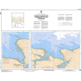 Service Hydrographique du Canada - 4498 - Pugwash Harbour and approaches / et les approches