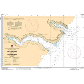 Service Hydrographique du Canada - 4504 - Great Cat Arms and / et Little Cat Arm