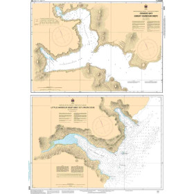 Service Hydrographique du Canada - 4505 - Plans - East Coast of the Island of Newfoundland/Côte Est de l'Île de Terre Neuve