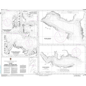 Service Hydrographique du Canada - 4506 - Plans: Vicinity of Canada Bay / Environs de Canada Bay