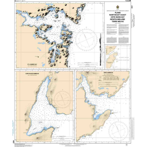 Service Hydrographique du Canada - 4507 - Plans: Northeast Coast / Côte Nord-Est Newfoundland / Terre-Neuve Service Hydrographique du Canada - 4507 - Plans: Northeast Coast / Côte Nord-Est Newfoundland / Terre-Neuve